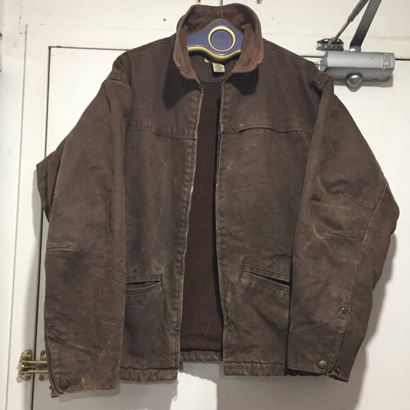 VINTAGE SAFTBAK WORKWEAR JACKETS SIZE L - Picture 1 of 7